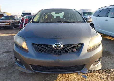 2009 Toyota Corolla S из США, поврежденный, VIN 2T1BU40E19C045886